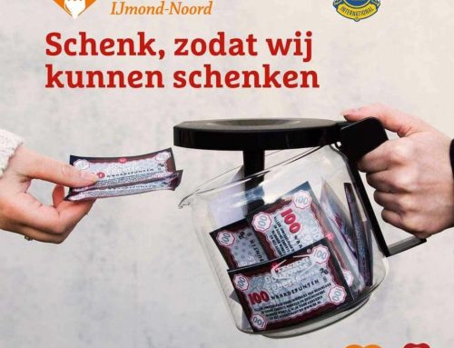 Douwe Egberts punten voor de Voedselbank